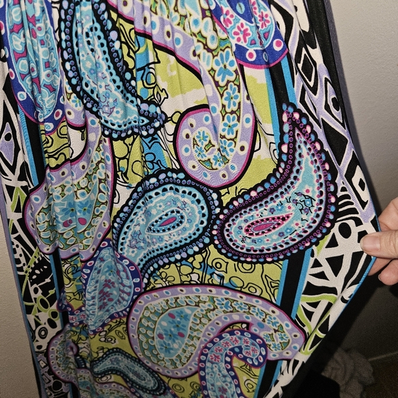 Snap Womans Spaghetti Strap Maxi Dress Size L - Picture 6 of 11